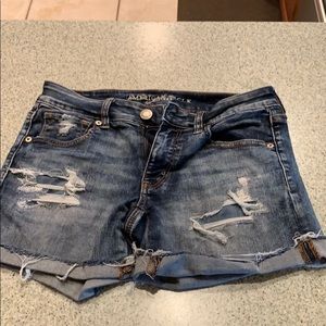 American eagle super stretch jeans shorts
